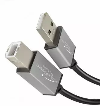KabelDirekt USB-A auf USB-B 2.0 Druckerkabel, 5m (1061)