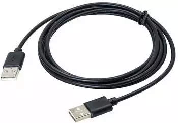 Akyga USB-A auf USB-A Kabel, schwarz, 1,80m (AK-USB-11)
