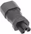 InLine Netzadapter IEC 60320 C14/C5, 3-polig (16723B)