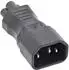 InLine Netzadapter IEC 60320 C14/C5, 3-polig (16723B)