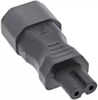 InLine Stromadapter IEC 60320 C14/C7 (16723C)