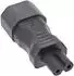 InLine Stromadapter IEC 60320 C14/C7 (16723C)