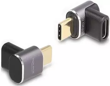 DeLock USB-C Adapter USB4 40Gbps PD 3.0 100W anthrazit (60059)