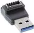 InLine USB 3.2 Adapter USB-A Stecker zu USB-E Frontpanel Buchse (33446M)