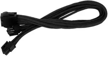 SilverStone PP07-EPS8B EPS12V 8-Pin (4+4) Verl&auml;ngerungskabel 0,3m, schwarz (SST-PP07-EPS8B)