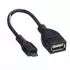 Value USB 2.0 Kabel Micro-B Stecker auf USB-A Buchse, 0,15m, schwarz (11.99.8311)