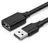 Ugreen USB 2.0 Verlängerungskabel USB-A Stecker auf Buchse, schwarz, 1m (MT01114-UG10314)