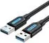 Vention USB 3.0 Kabel USB-A Stecker auf Stecker 1m 5Gbps (CONBF)