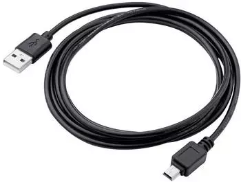 Akyga AK-USB-03 USB-A auf USB-Mini-B Kabel 1,80m, schwarz (AK-USB-03)