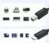 Wozinsky Drucker/Scanner-Kabel USB-B auf USB-C, 2m, schwarz