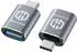Graugear USB-A auf USB-C Adapter, doppelseitig, USB 3.2 Gen 2, 10Gbit/s, 2er-Pack (G-AD-ATC-10G-2)