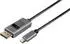 Maxtrack USB-C auf DisplayPort Kabel 8K@30Hz, 1m (C522-1L)