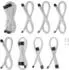 CableMod C-Series Pro ModMesh Kabelset für Corsair RMi/RMx/RM, weiß (CM-PCSS-FKIT-NKW-R)
