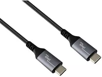 Dinic USB-C 4.0 Kabel 240W PD, 40Gbps, 1,50m, Alu/Nylon