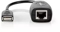 CCGB60EXTBK500 - RJ-45 - USB 1.1 Type-A - 0,2 m - Schwarz