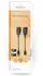 Nedis Aktives USB-Kabel USB-A Stecker auf RJ45 Buchse, USB 1.1, 12Mbps, 0,20m (CCGB60EXTBK500)