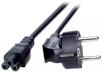 EFB-Elektronik Netzkabel CEE7/7 auf C5 3m schwarz (EK552.3V2)