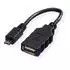 Roline USB 2.0 Kabel Micro-B Stecker auf Typ-A Buchse OTG 0,15m (11.02.8311)