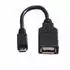 Roline USB 2.0 Kabel Micro-B Stecker auf Typ-A Buchse OTG 0,15m (11.02.8311)