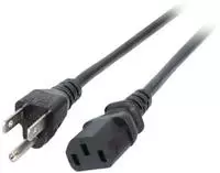 EFB Elektronik EFB-Elektronik - Stromkabel - power IEC 60320 C13 zu NEMA 5-15 (M)