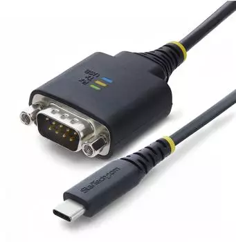 StarTech USB-C auf Seriell-Adapterkabel DB9 RS232 30cm (1P1FFC-USB-C-SERIAL)