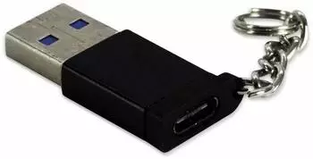 Inter-Tech USB-Adapter USB-A 3.0 Stecker auf USB-C 3.0 Buchse (88885460)