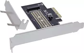 InLine PCIe x4 Schnittstellenkarte NVMe M.2 Key M (76660V)
