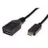 Roline USB 3.2 Gen 1 Kabeladapter USB-C Stecker auf USB-A Buchse, OTG, 0,15m (11.02.9030)