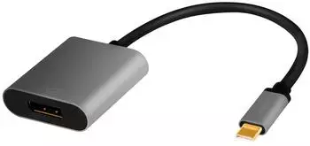 LogiLink CUA0102 USB-C zu DisplayPort 1.4 Adapterkabel 8K/60Hz, 0,15m (CUA0102)