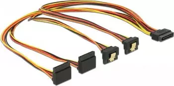 DeLock SATA Strom-Splitter 15-Pin, 30cm (60154)