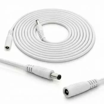 InLine DC Verl&auml;ngerungskabel 4,0x1,7mm Niedervolt wei&szlig;