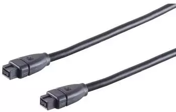 S-Conn FireWire-Kabel IEEE 1394B 9-pol/9-pol 1m (77301)