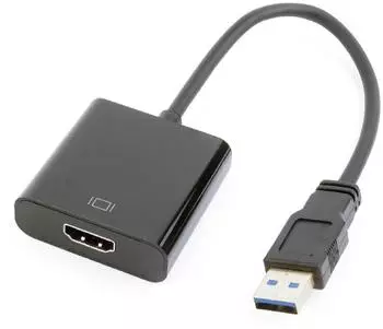 Gembird USB 3.0 auf HDMI Grafikadapter 1920x1080 schwarz (A-USB3-HDMI-02)