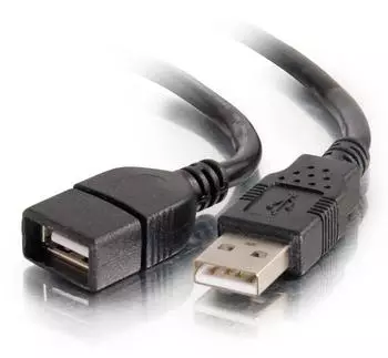 C2G USB-Verl&auml;ngerungskabel USB-A auf USB-A, USB 2.0, M/F, 3m (52108)