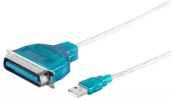 S-Conn USB-A auf Centronics Druckerkabel LPT 36-polig, 1,2m (75607)