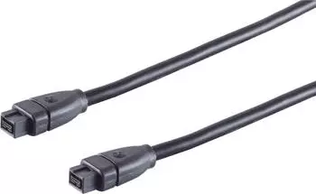 S-Conn FireWire-Kabel IEEE 1394B 9-pol Stecker/9-pol Stecker 3m (77303)
