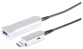 S-Conn Optische USB-A Verl&auml;ngerung 3.0, 5Gbps, 20m (30-35095)