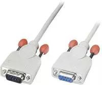 LINDY Seriell Verl&auml;ngerungskabel [1x D-SUB-Stecker 9pol. - 1x D-SUB-Buchse 9pol.]