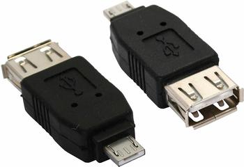 InLine Micro-USB Adapter, Micro-A Stecker an USB A Buchse (31600)