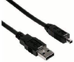 Hama USB 2.0-Anschlusskabel A-Stecker - Mini-B-St. (B4 Pin), 1,8m (00074202)