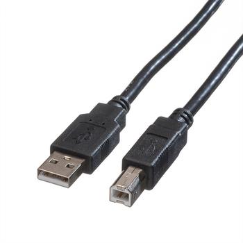 Roline USB 2.0 Kabel Typ A-B 1,8m (11.02.8818)