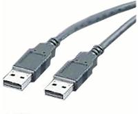 Frei 93376, Frei USB 2.0 Hi-Speed Kabel, A Stecker > A Stecker, grau - L&auml;nge: 3,00 m