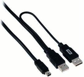 Hama Mini-USB-2.0-Y-Kabel, 1m (00039748)
