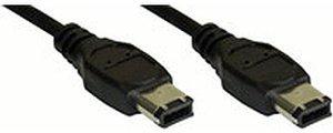 InLine FireWire Kabel, IEEE1394 6polStecker / Stecker, 3m (34003)