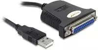 Delock Usb Adapter Kabel Usb1.1 - D-sub25 Parallel St/bu (61330)
