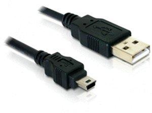 DeLock USB Kabel USB auf USB mini 1.5m (82252)