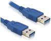 Delock Kabel USB 3.0 Typ-A Stecker > USB 3.0 Typ-A Stecker 3 m blau