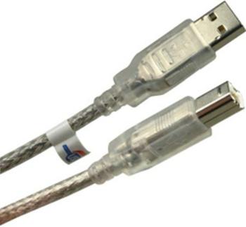Equip USB 2.0 Kabel A/B 5.0m (128652)