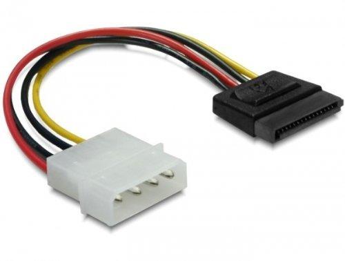 DeLock Kabel Power SATA HDD > 4pin Stecker - gerade (60112)