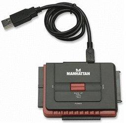 Manhattan USB 2.0 IDE SATA I Adapter (179195)
